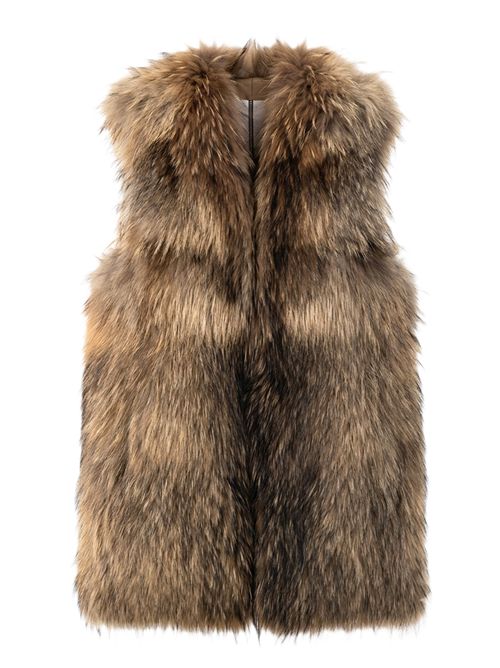 Gilet in pelliccetta natural SWORD | SA269127 ALLMU1 NATURAL